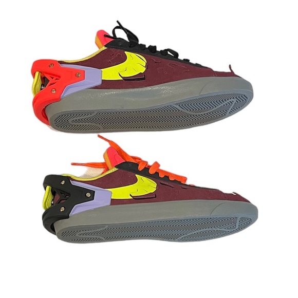 NEW Nike Blazer Low x Acronym Unisex size 40 Night Maroon RARE UNICORN - Picture 3 of 12